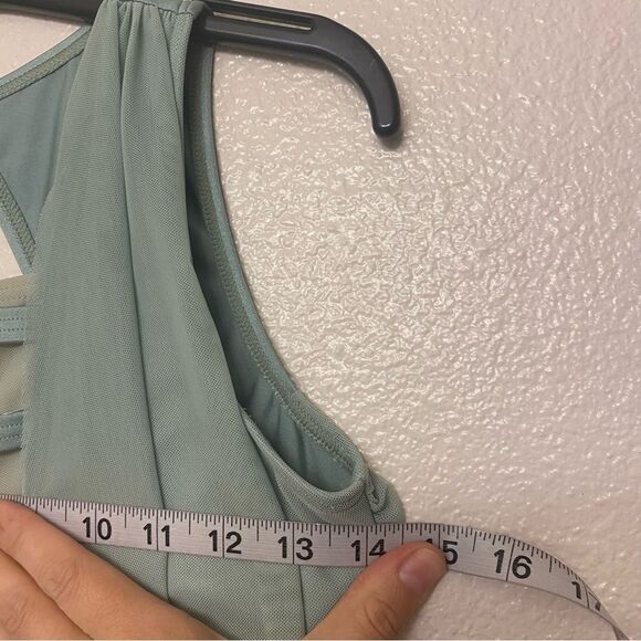 Weissman Dance costume mint sage green dress Watermelon Sugar D13039 SA adult - Picture 12 of 16